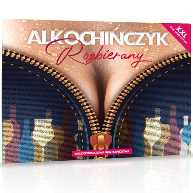 Gra Alkochińczyk XXL Rozbierany | 100% ORYGINAŁ| DYSKRETNA PRZESYŁKA